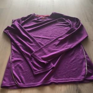 Vibrant purple puma top